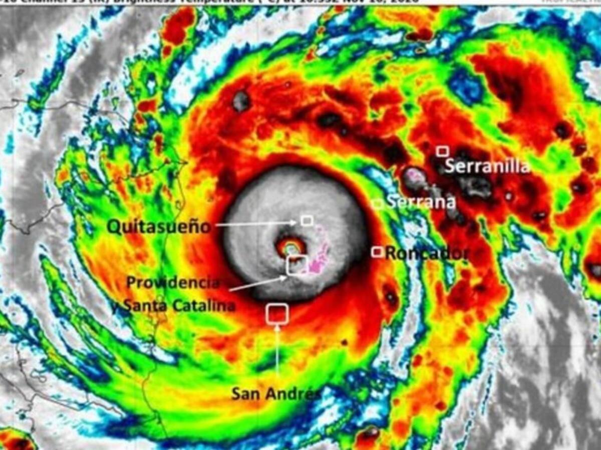 Huracán IOTA afectó el 98 % de la infraestructura de Providencia