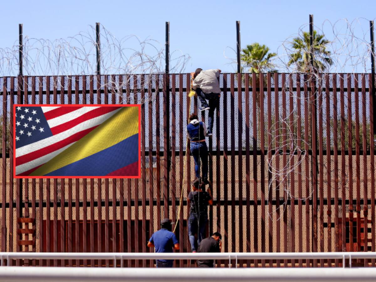 EE.UU. rompe récord mínimo de detenciones en frontera sur ¿cuántos colombianos han sido arrestados?