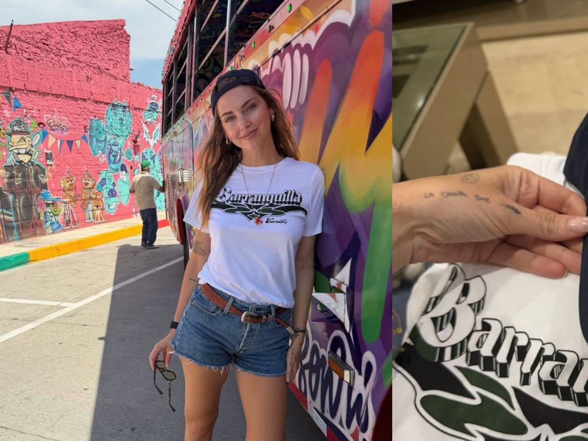 Reconocida empresaria Chiara Ferragni estuvo en Barranquilla: estos son los lugares que visitó