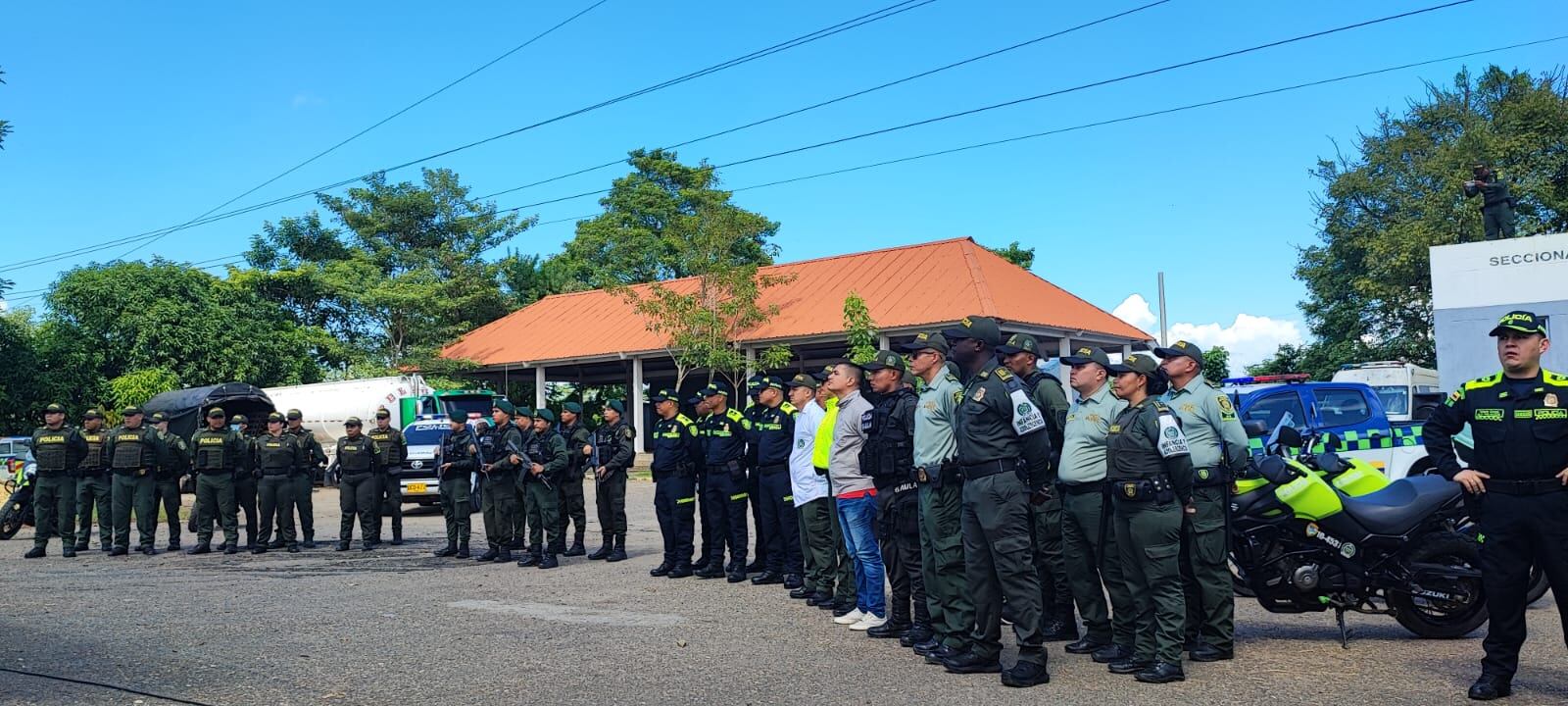 1.200 policías para el puente de “La Inmaculada Concepción” en Bolívar