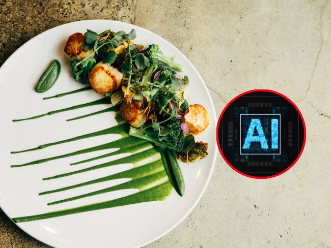 Cocina innovadora, IA (Getty Images).
