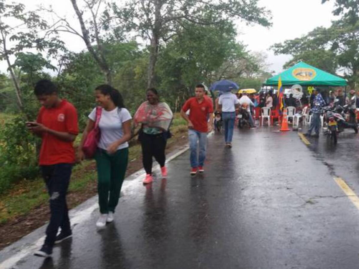 Arauca incomunicada por protesta de estudiantes