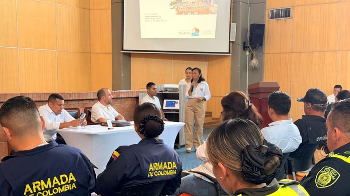 Sucre define acciones para reforzar seguridad turística