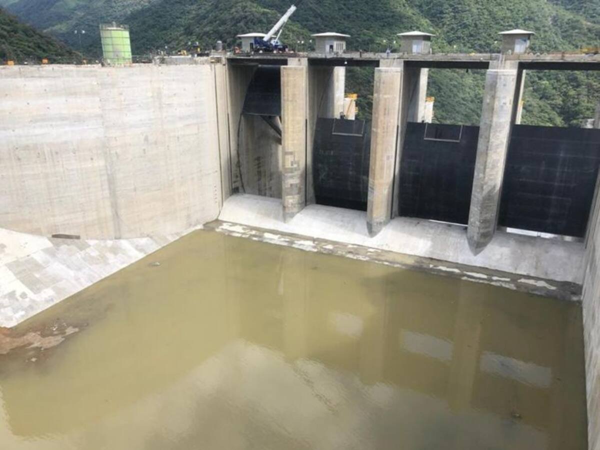 Este miércoles llegaría el agua al vertedero en Hidroituango