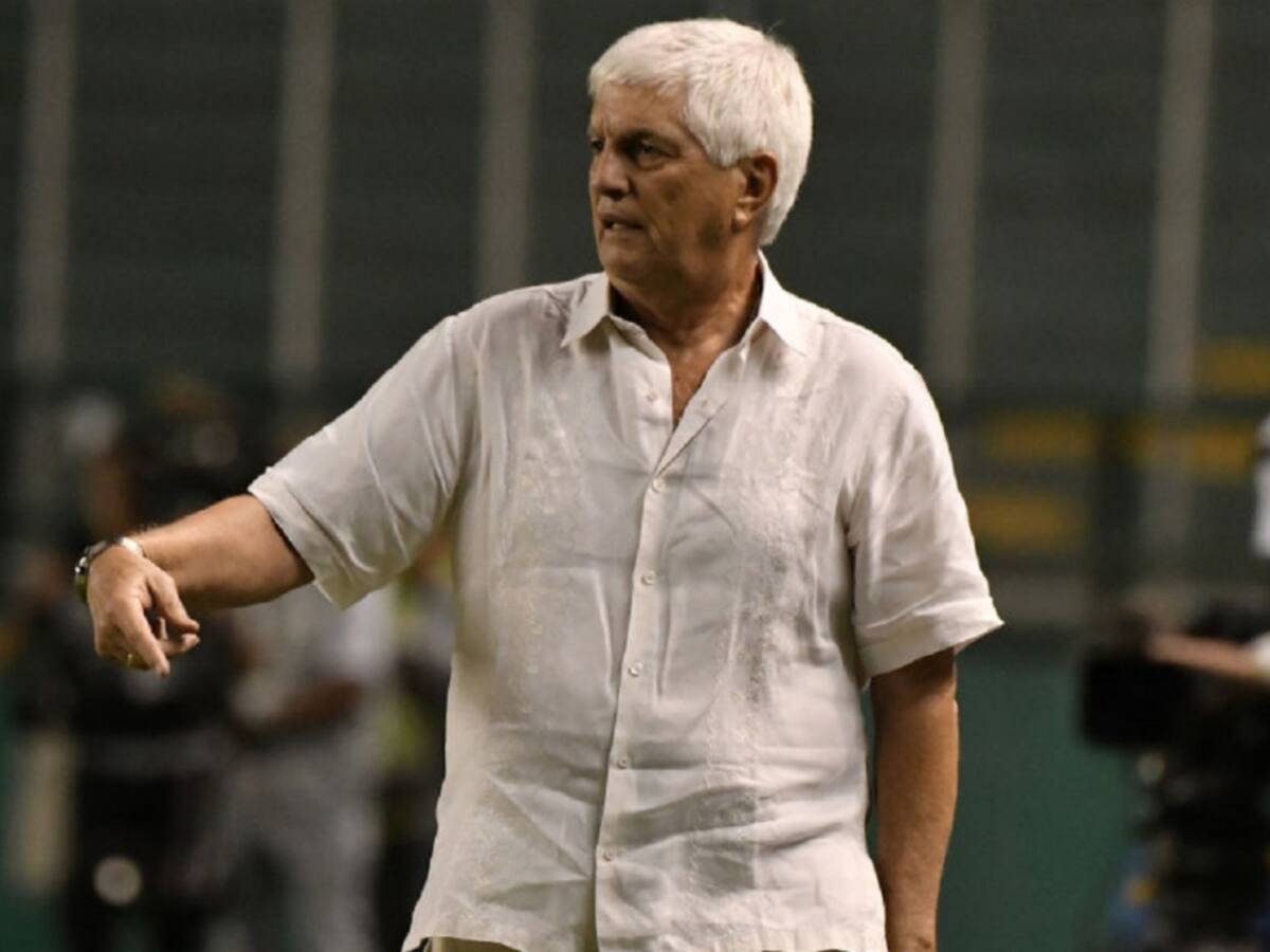 Julio Comesaña: "Tenemos un plantel bastante corto en Junior, bastante"