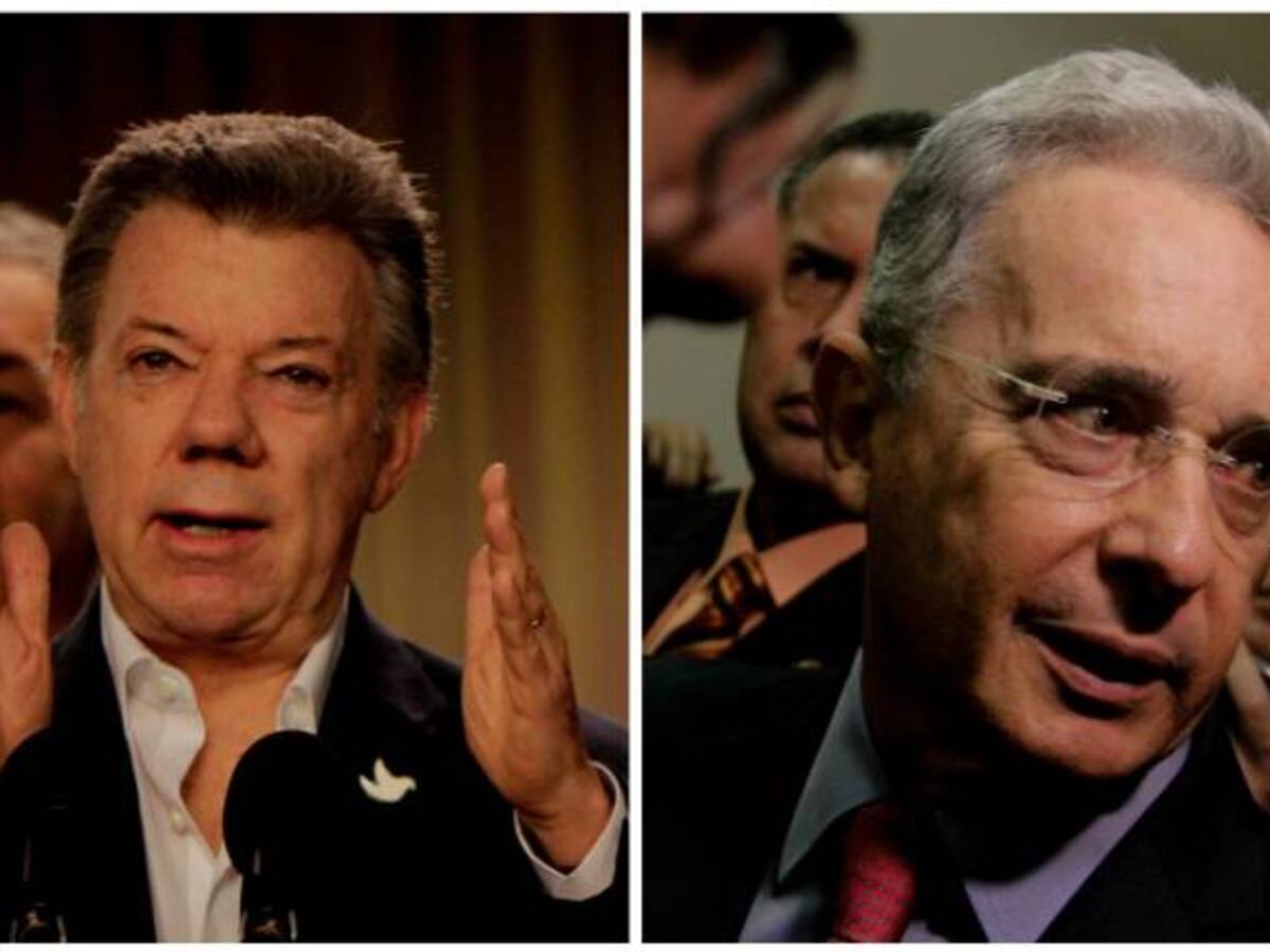 Uribe le pide cita al presidente Santos para hablar del proceso de paz