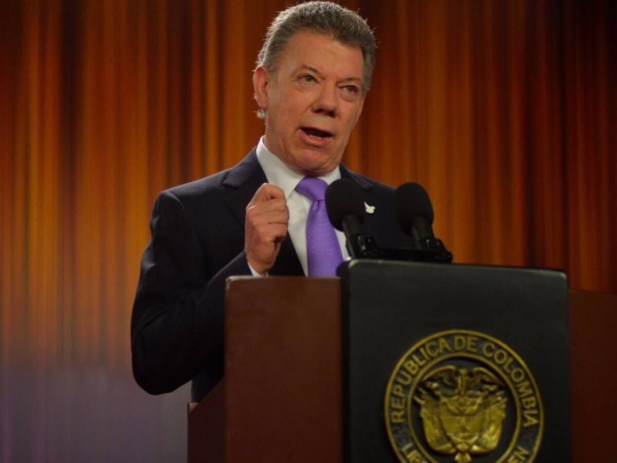 Santos espera que EE.UU. suspenda órdenes de captura de las Farc