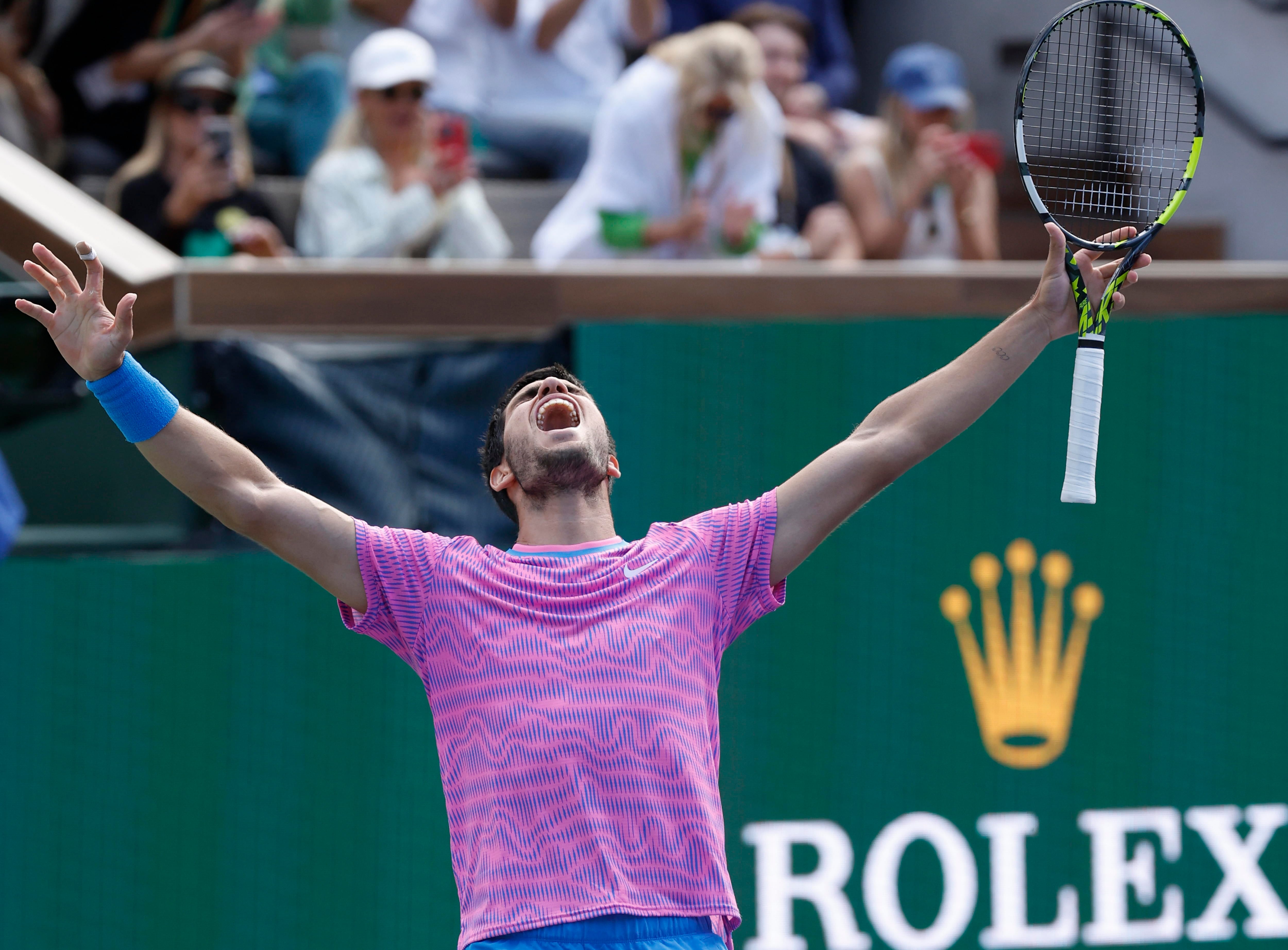 Carlos Alcaraz, campeón del Indian Wells / EFE