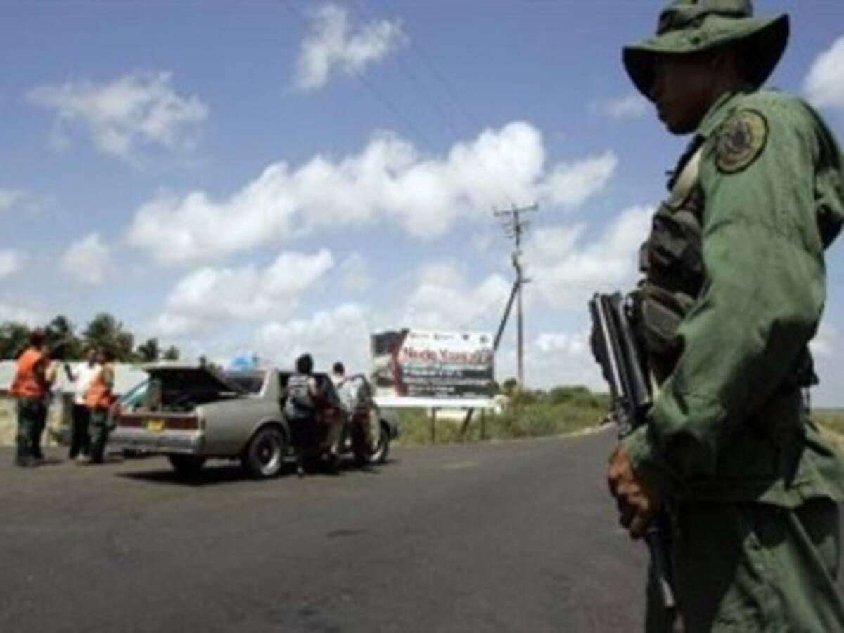 Guardia venezolano fue quemado por contrabandistas colombianos
