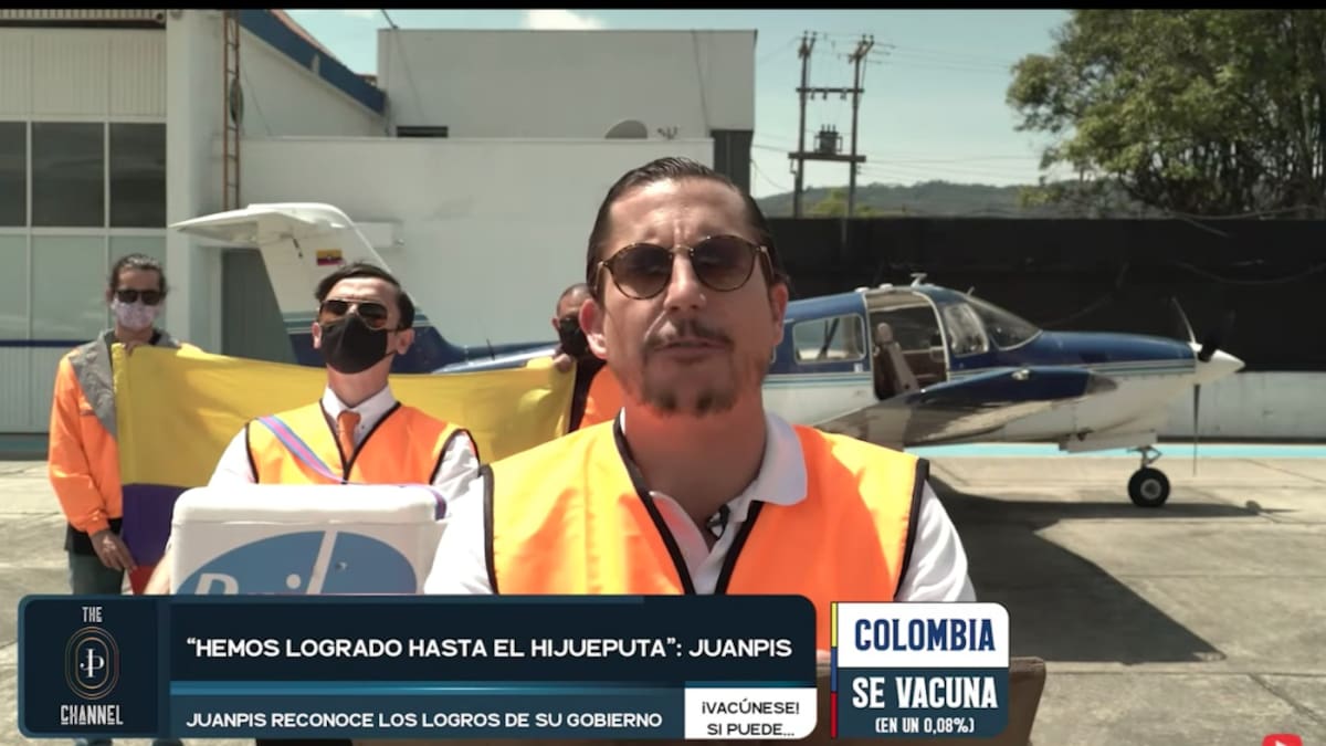 JuanPis parodia llegada de vacunas y afirma que se rendirán con Frutiño
