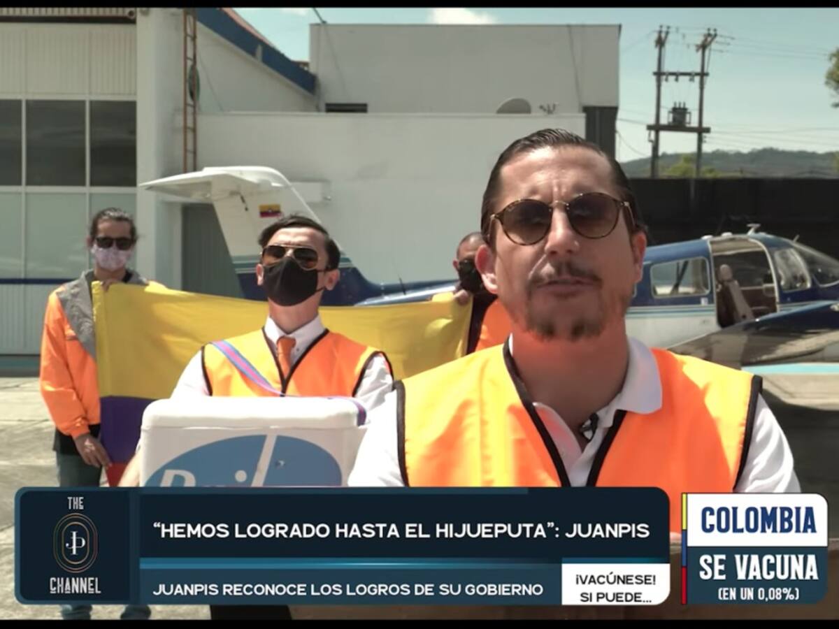 JuanPis parodia llegada de vacunas y afirma que se rendirán con Frutiño