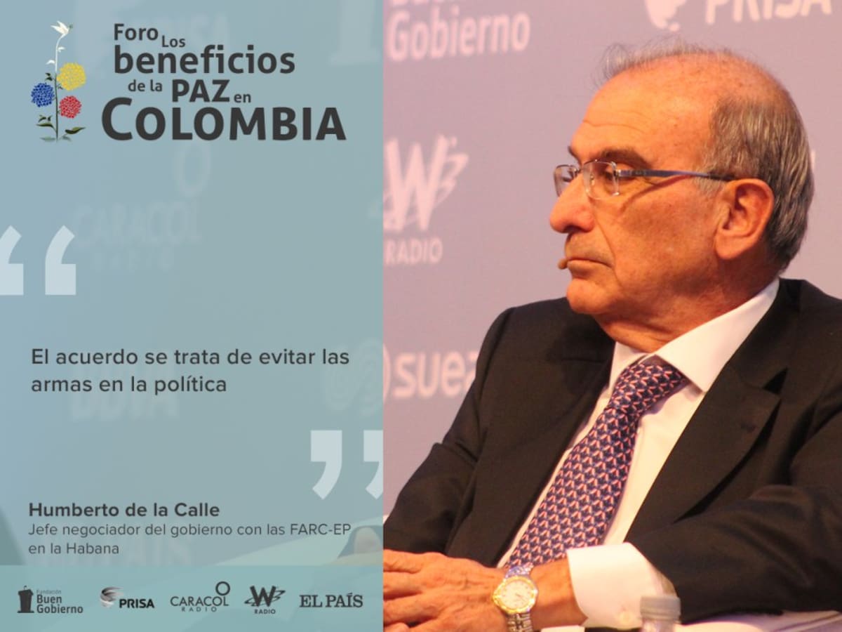 Humberto de la Calle, Alejandro Eder, Martha Luz Amorocho, y Héctor Riveros analizaron los retos que tendrá el país en los próximos meses.