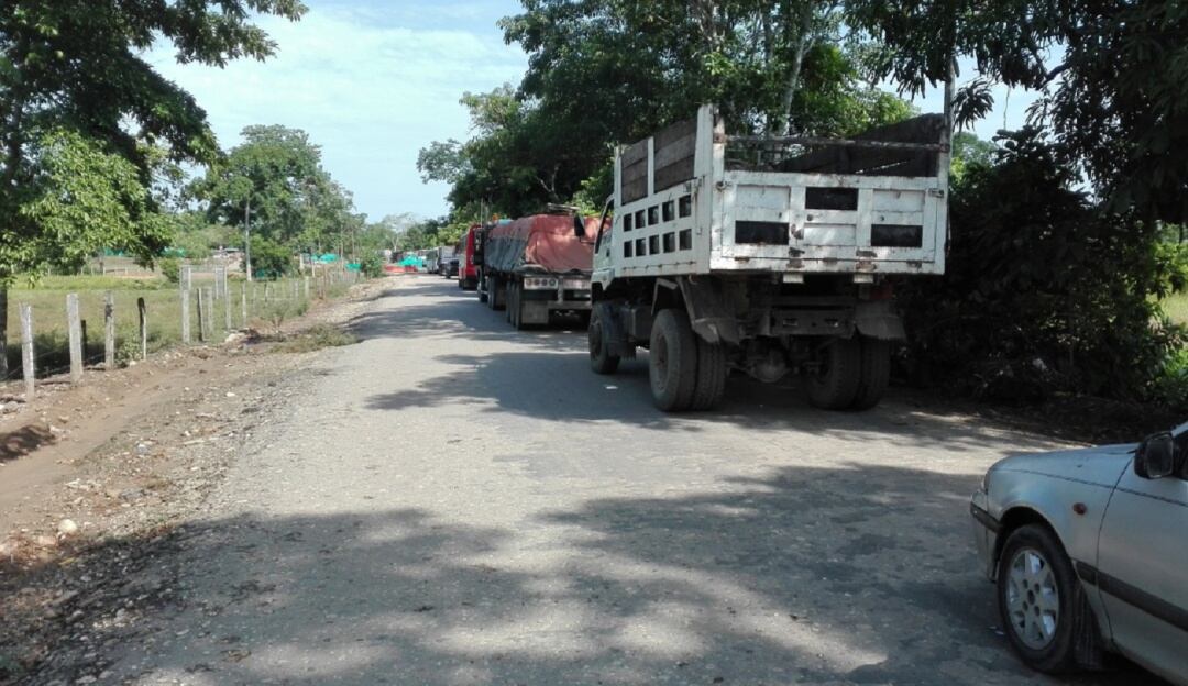 Carretera de Cúcuta a Tibú