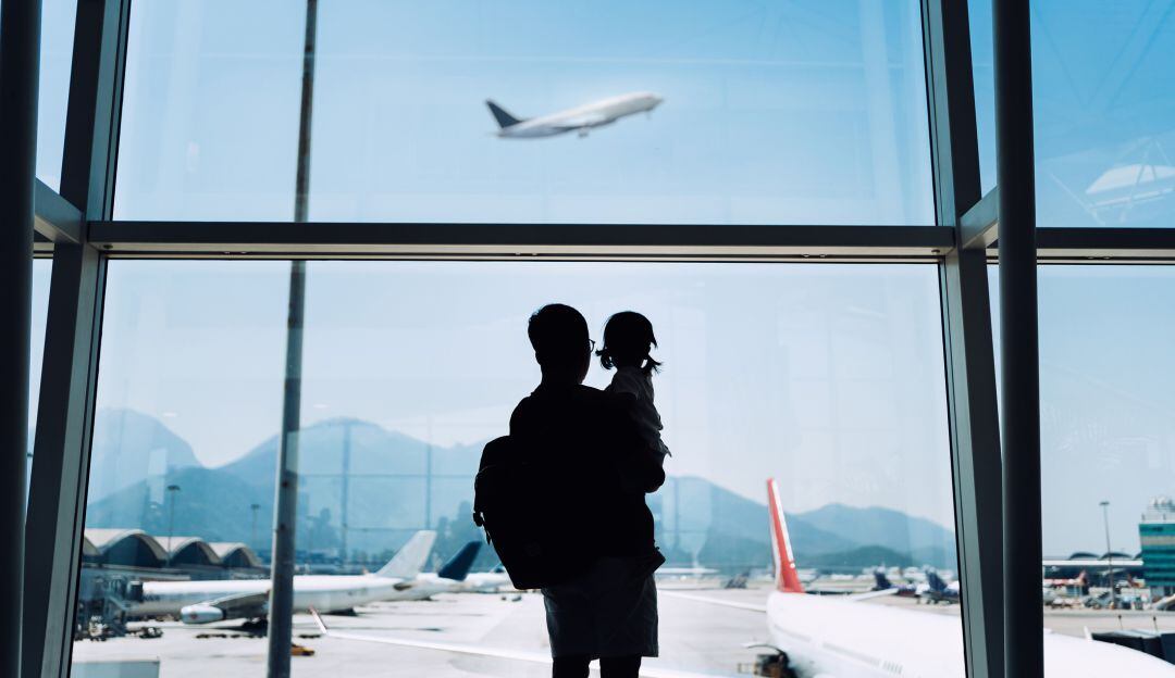 Viaje en avión referencia.