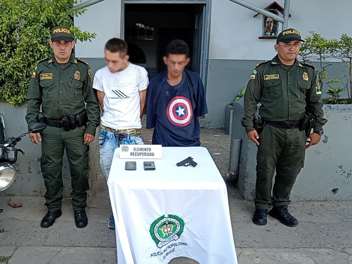 Delincuentes emplean pistola de juguete para robar celulares en Ibagué