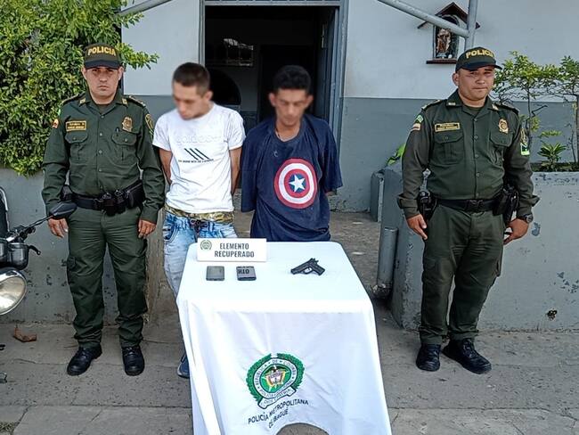 Los dos hombres protagonizaron una persecución por parte de la Policía