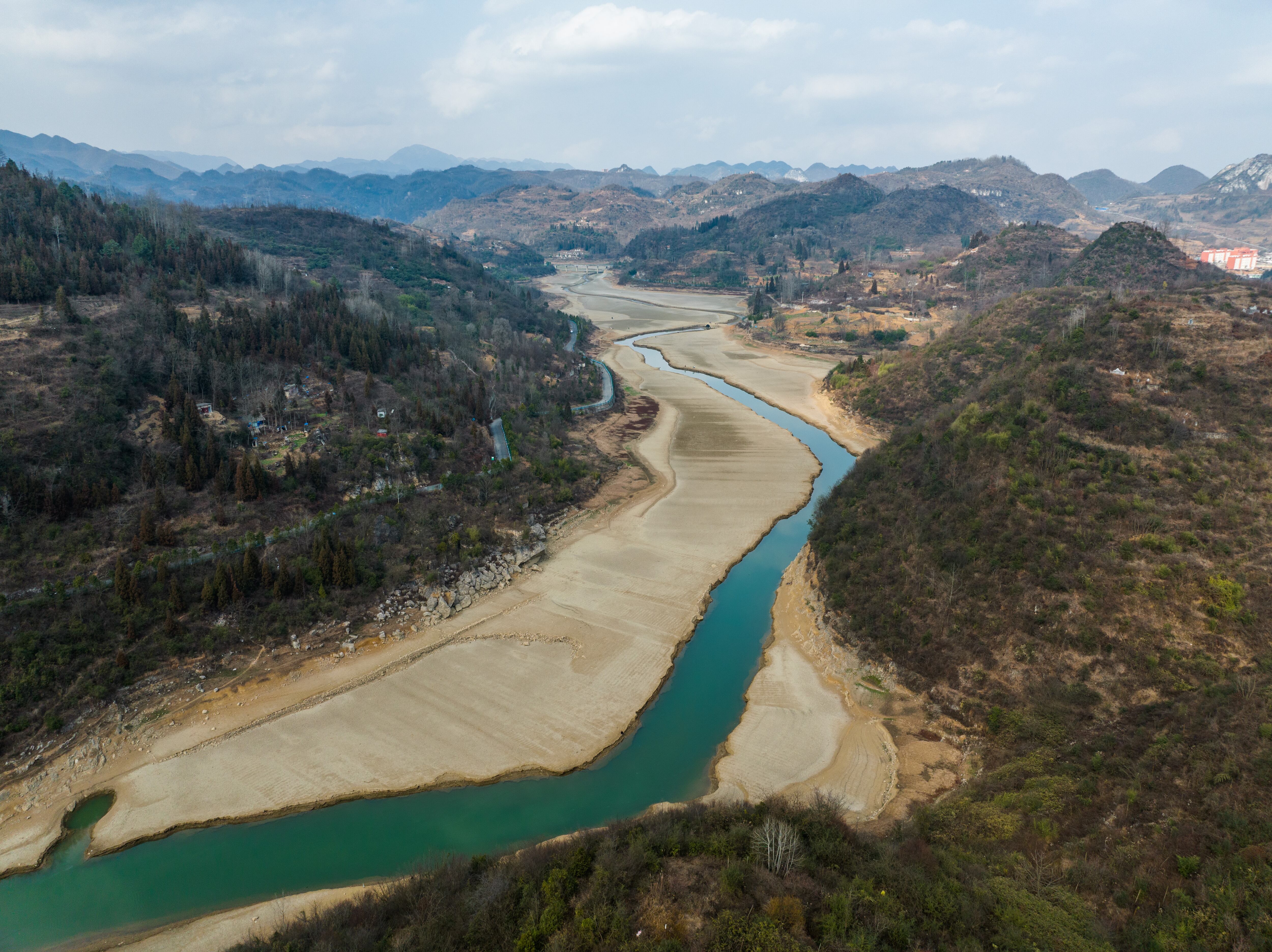 Sequía en el sureste de China.
(Foto: CFOTO/Future Publishing via Getty Images)