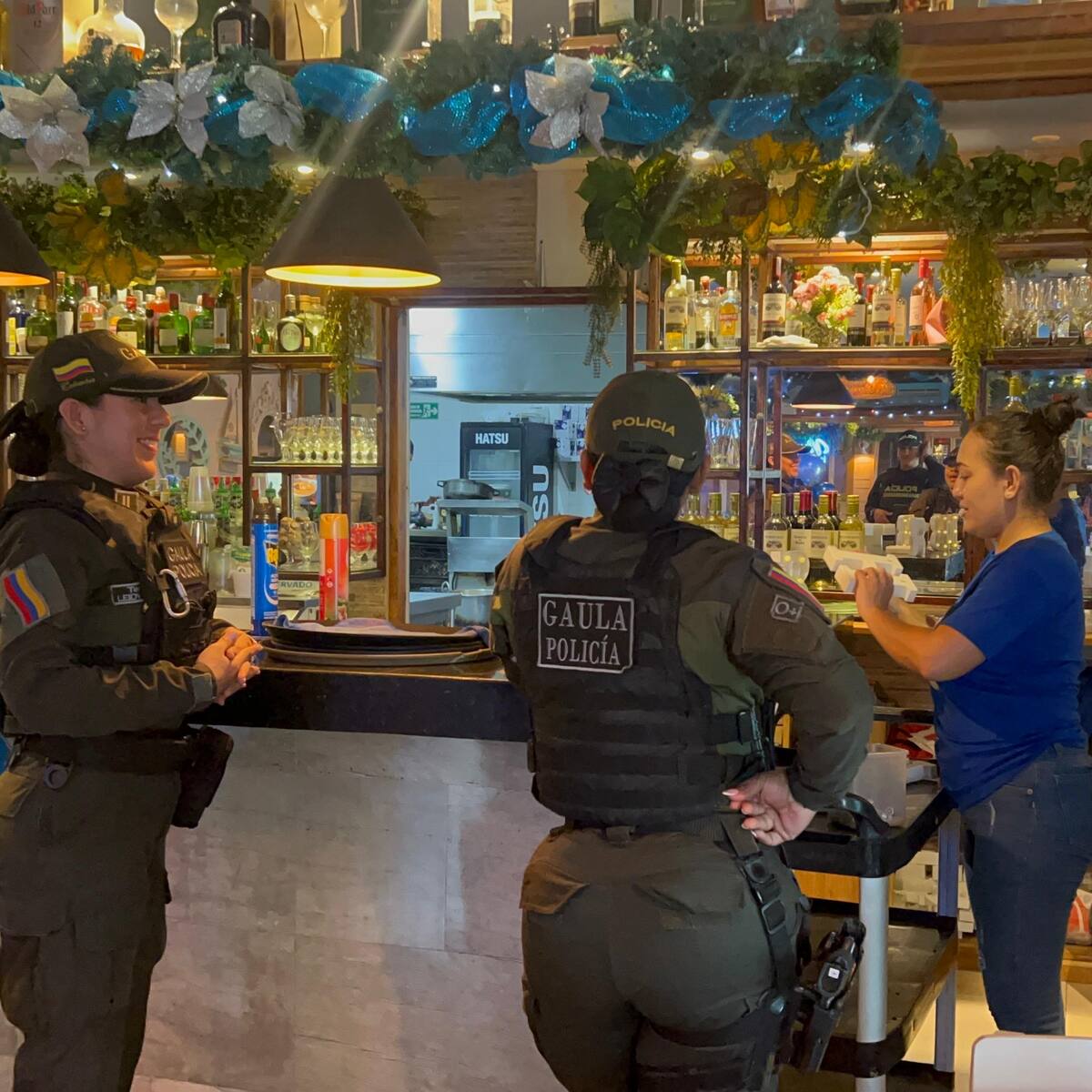 GAULA Cartagena lanza campaña preventiva en restaurantes para combatir secuestro y extorsión