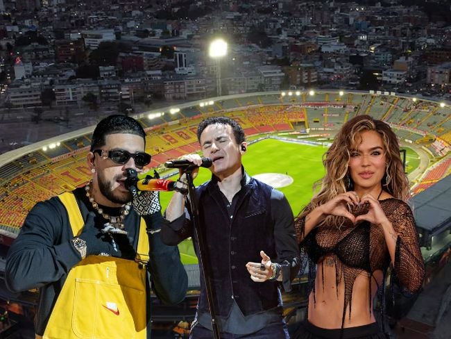 Estos son los conciertos que están programados en El Campín: ¿Se podrían cancelar?