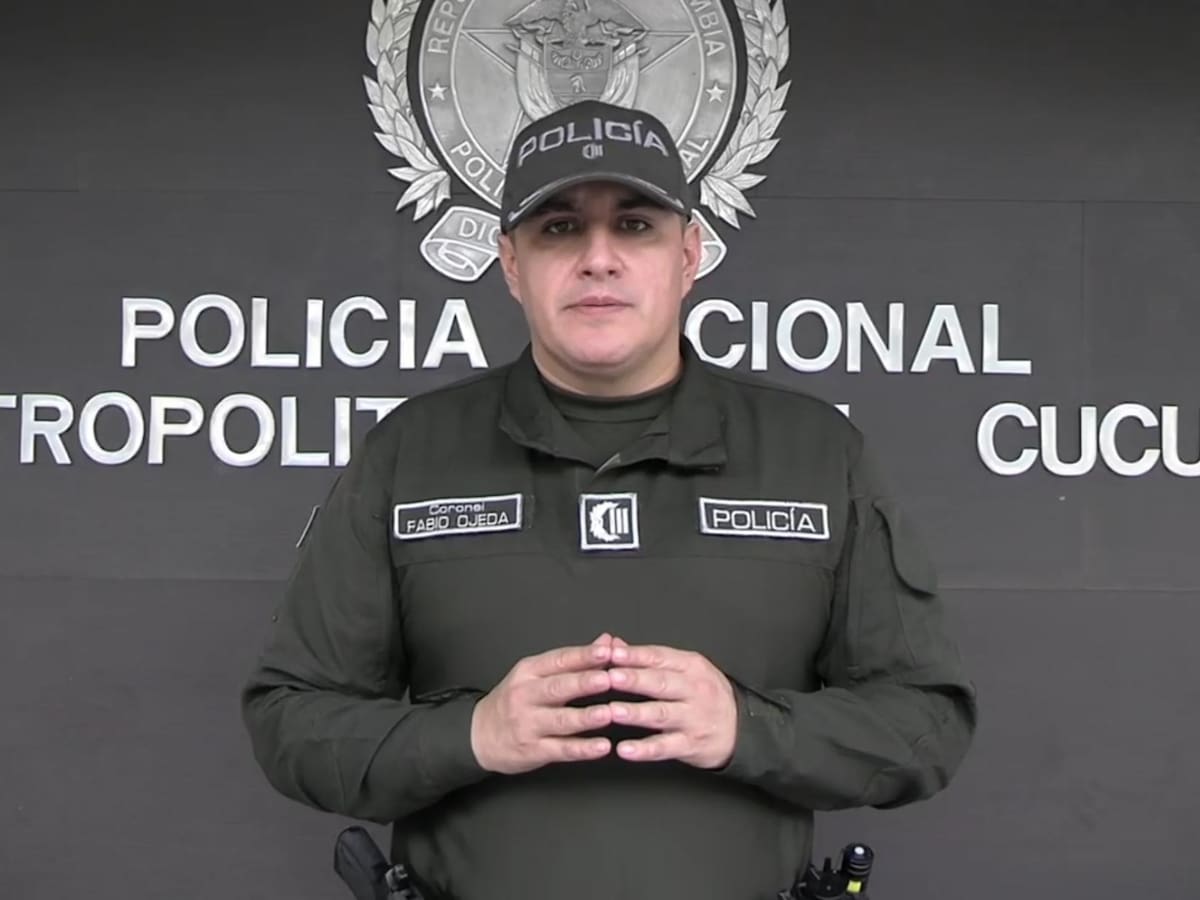 Refuerzan presencia policial en Semana Santa en Cúcuta