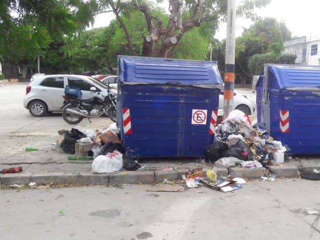 Calles de Santa Marta parecen botaderos de basura a cielo abierto