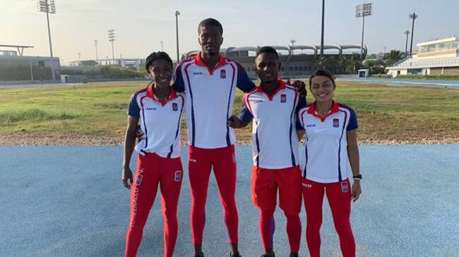 Los atletas lograron ganar cuatro medallas de oro en salto de altura, salto triple y 100 metros planos