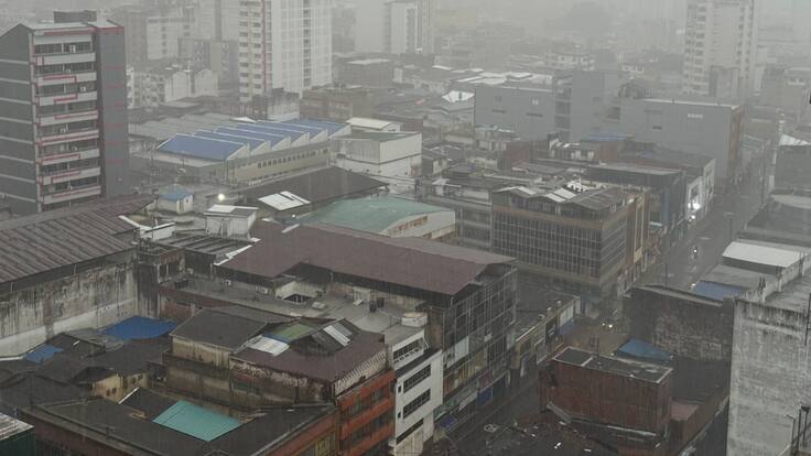 Jorge Peña, ofiocial del Cuerpo de Bomberos de Bucaramanga habla del invierno