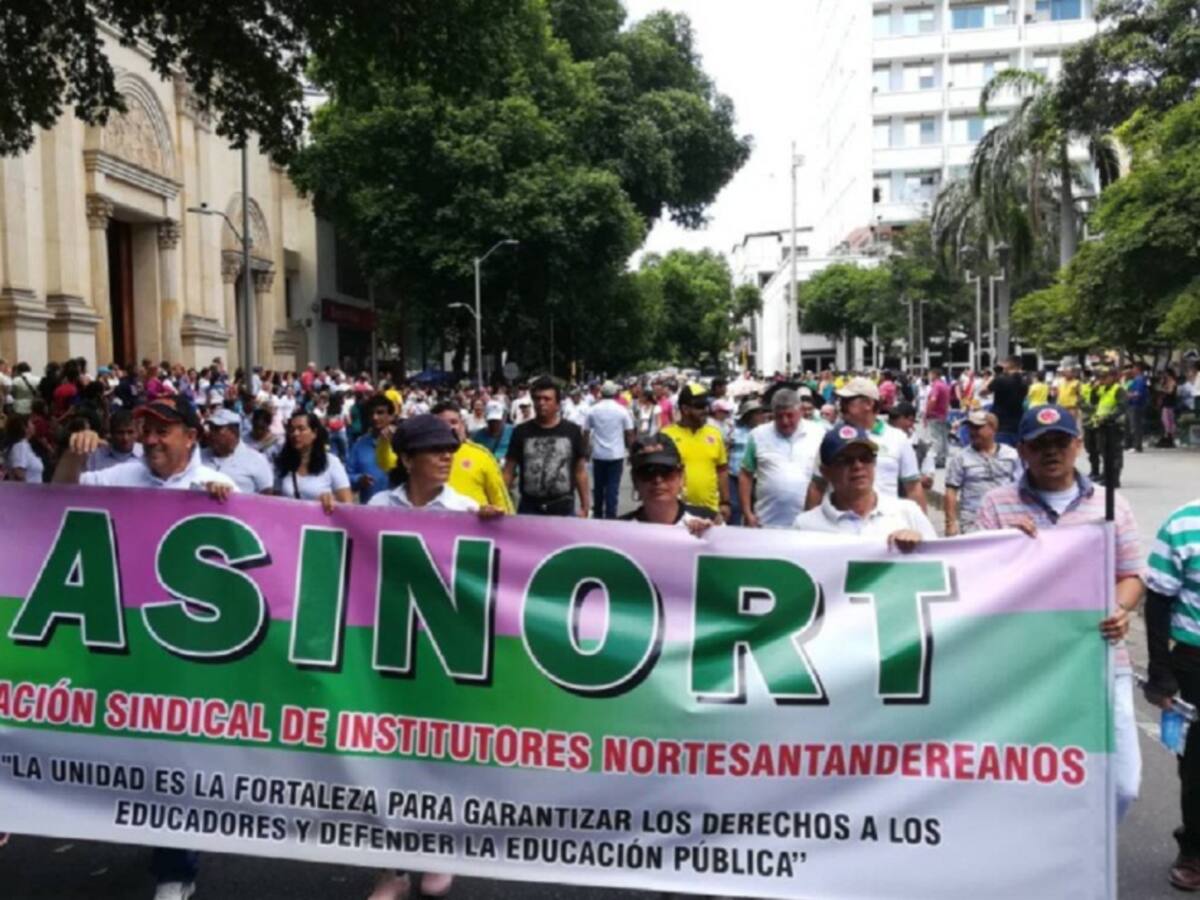 Magisterio en Norte de Santander inicia jornada de paro