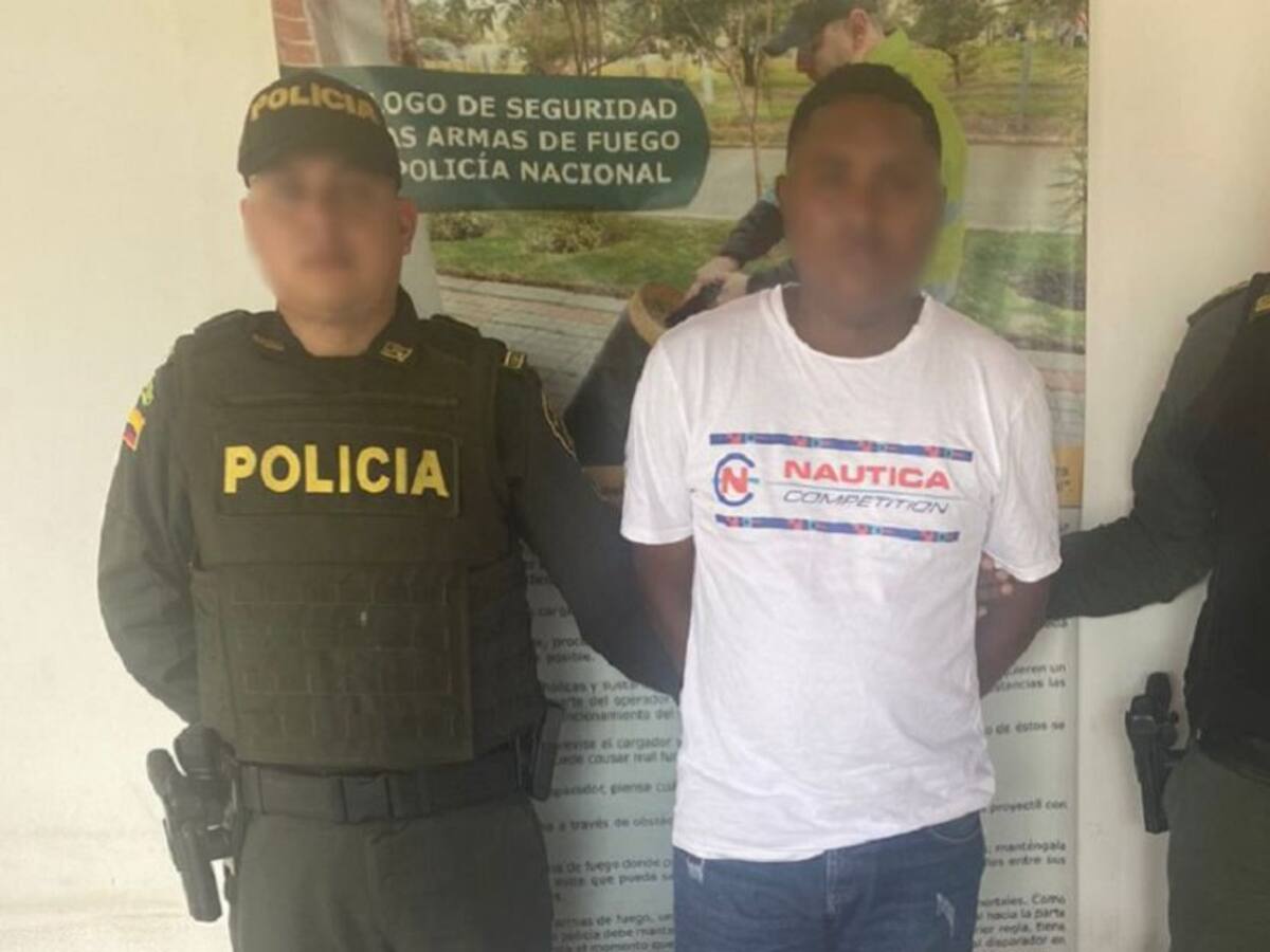 Policía detuvo a ‘Keiler’ con un revólver calibre 38 en el Anillo Vial