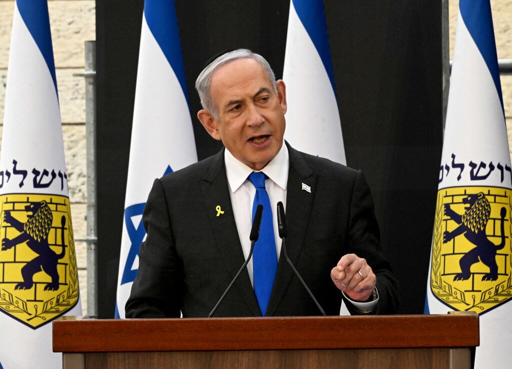 Benjamin Netanyahu. (Foto: DEBBIE HILL/POOL/AFP via Getty Images)
