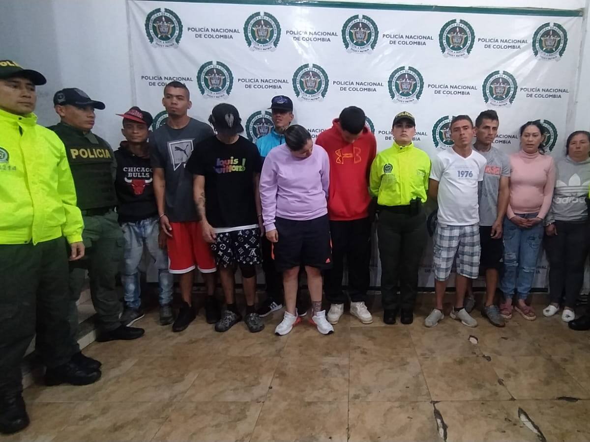 Desarticulan en Santa Rosa el grupo de delincuencia común conocido como Los Rolos