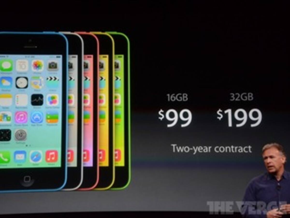 Apple anuncia su Iphone 5S y el esperado modelo económico 5C