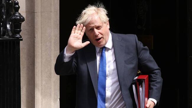 El primer ministro Boris Johnson deja su cargo tras una serie de escándalos. Foto: Getty