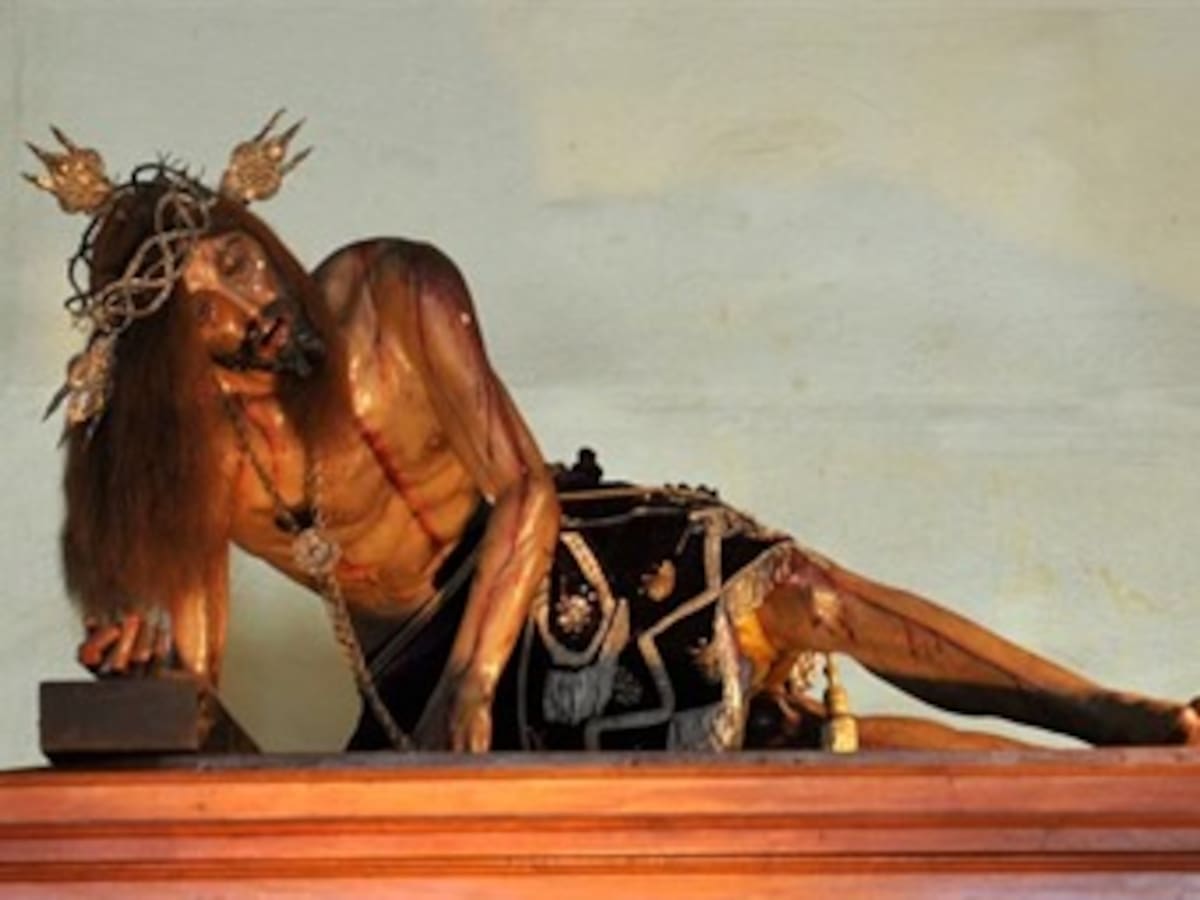 Hasta hoy permanecerá El Señor Caído en capilla del Sagrario