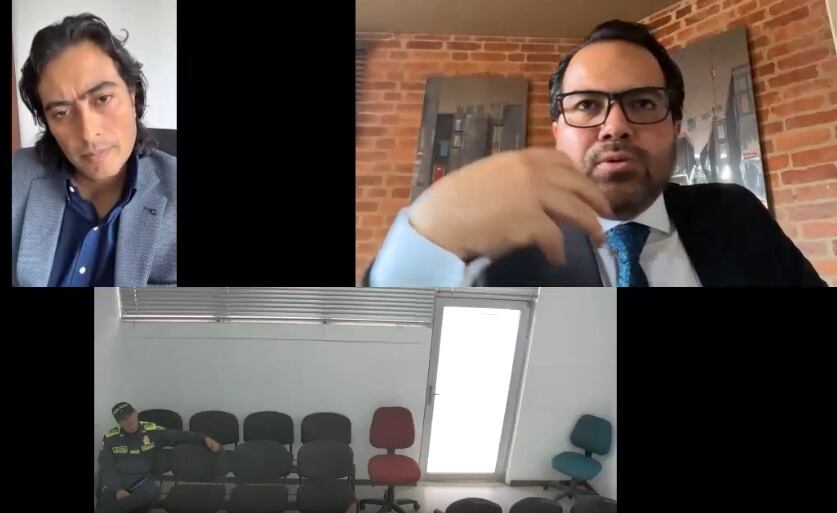 Audiencia virtual de Nicolás Petro.