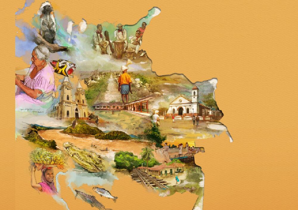 El manual recorre 1540 kilómetros del río.  Explora sus afluentes, visita sus ciudades, cementerios y santuarios, cruza sus puentes, prueba sus platos típicos y conoce a su gente y sus fiestas.