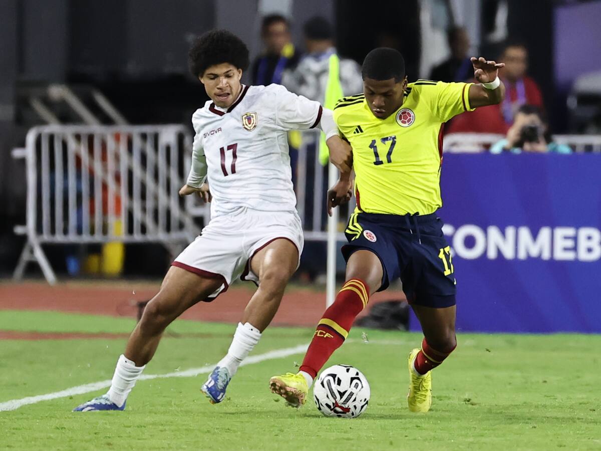 Colombia cae con Venezuela y suma su tercera derrota consecutiva en el Preolímpico
