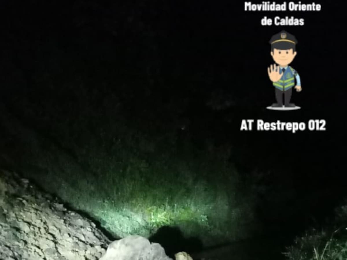 Autoridades reportaron paso restringido en la vía Manzanares- Petaqueros en Caldas