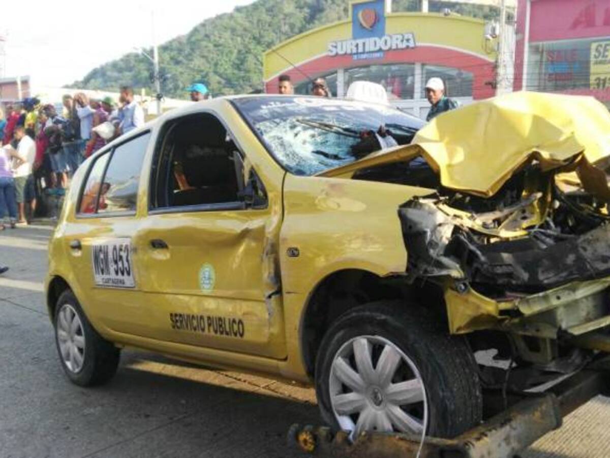 Una mujer muerta y varios heridos dejo accidente de tránsito en Cartagena