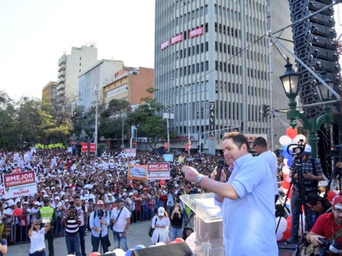 Vargas dice que la verdadera encuesta fue el apoyo en el Paseo Bolívar
