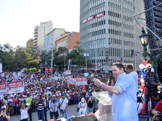 Vargas dice que la verdadera encuesta fue el apoyo en el Paseo Bolívar