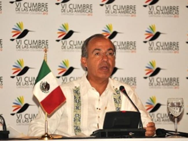 Calderón considera que la Cumbre fue un éxito incluso sin declaración
