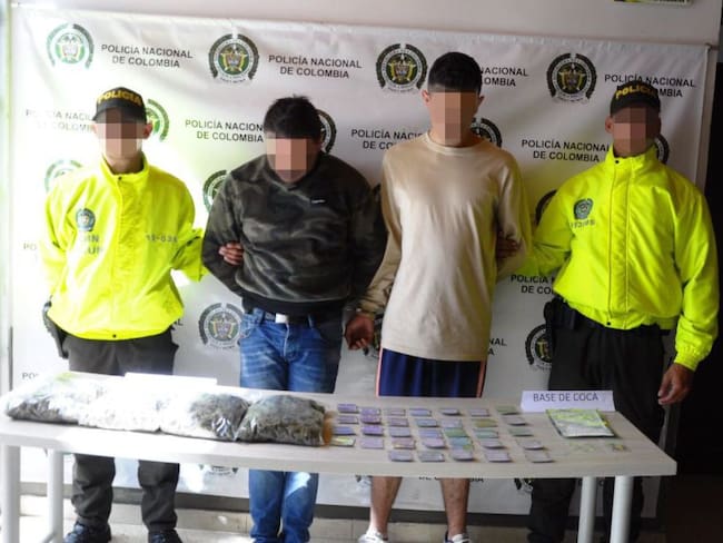 Captura expendedores de droga en Tocancipá