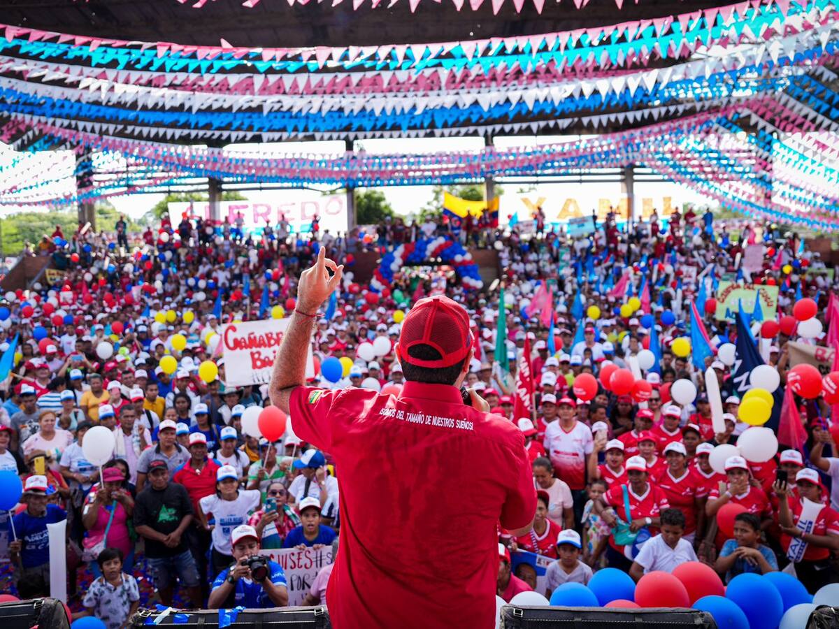 Concentraciones en el sur de Bolívar respaldaron candidatura de Yamil Arana