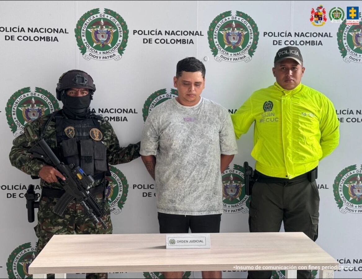 Jefferson Álvarez, capturado por hurto agravado en Cúcuta. / Foto: Fiscalía.