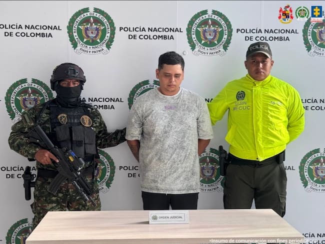 Jefferson Álvarez, capturado por hurto agravado en Cúcuta. / Foto: Fiscalía.