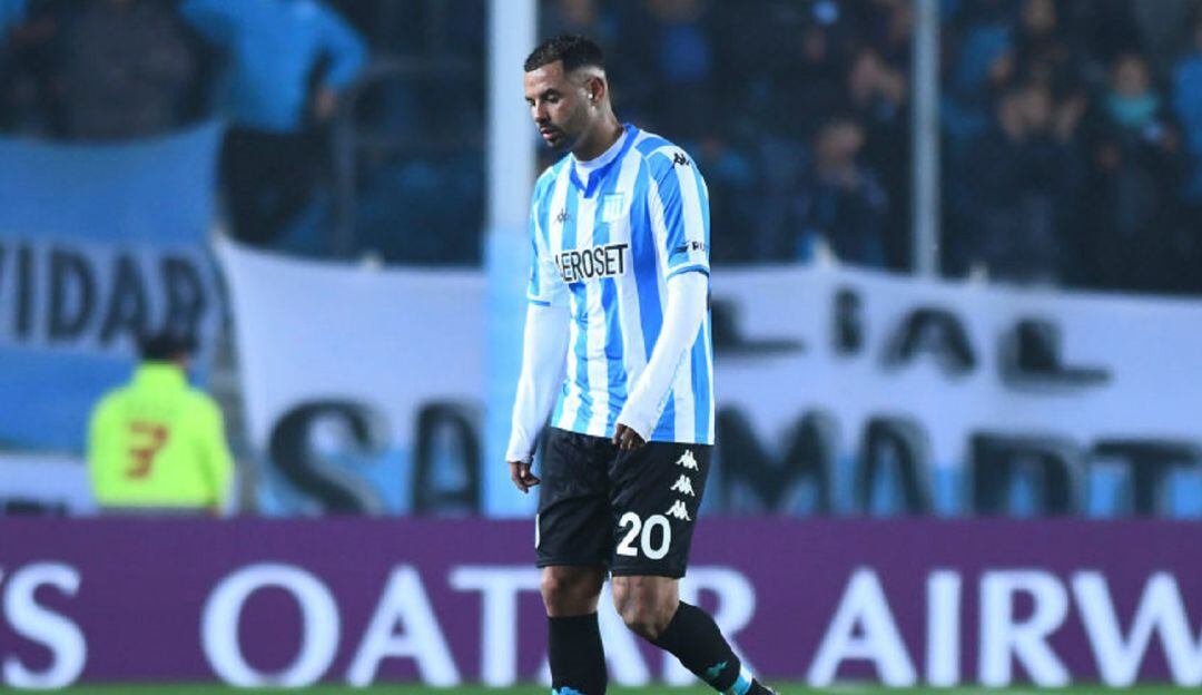 Edwin Cardona, futbolista de Racing de Avellaneda