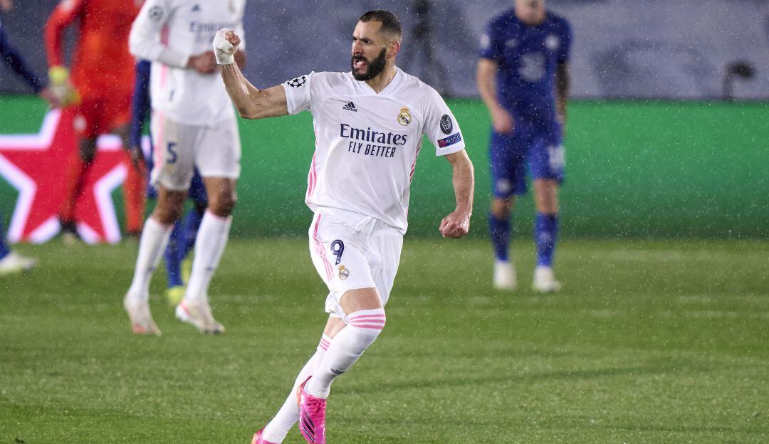 Benzema iguala a Raúl en la tabla de máximos goleadores de la Champions