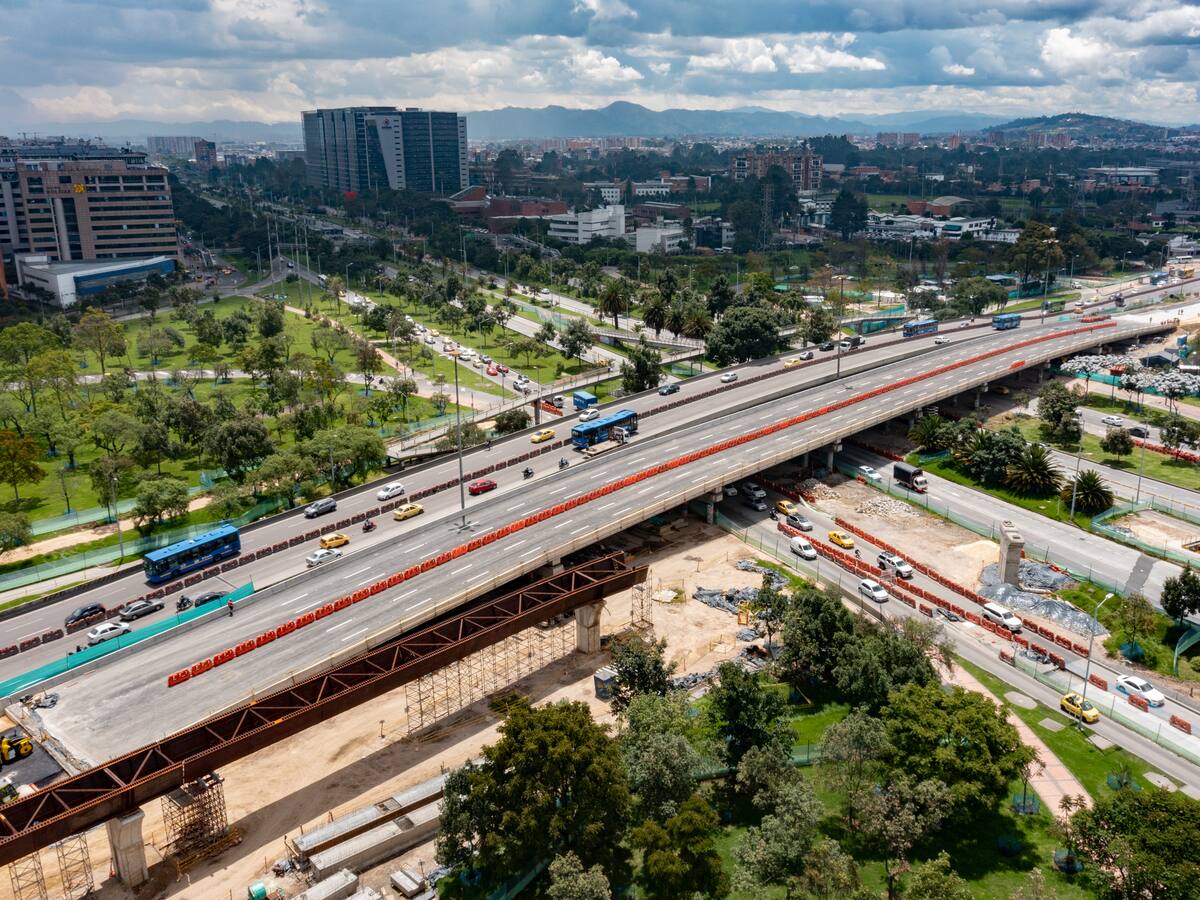 Finalizan obras en el costado Oriental del Puente vehicular de la Calle 26 con Av. 68