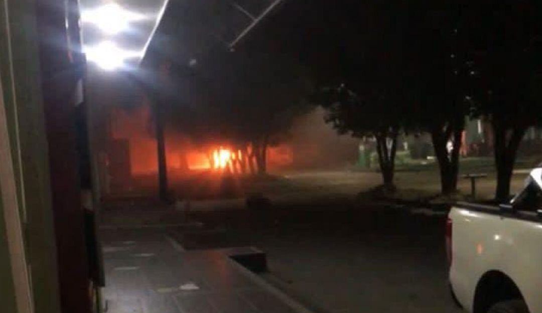 Lugar de la Explosión.